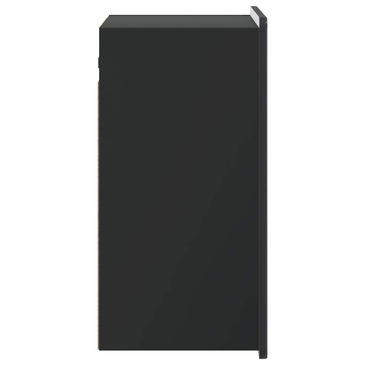 Vegghengt skap Svart 59 x 31 x 64 cm Konstruert tre