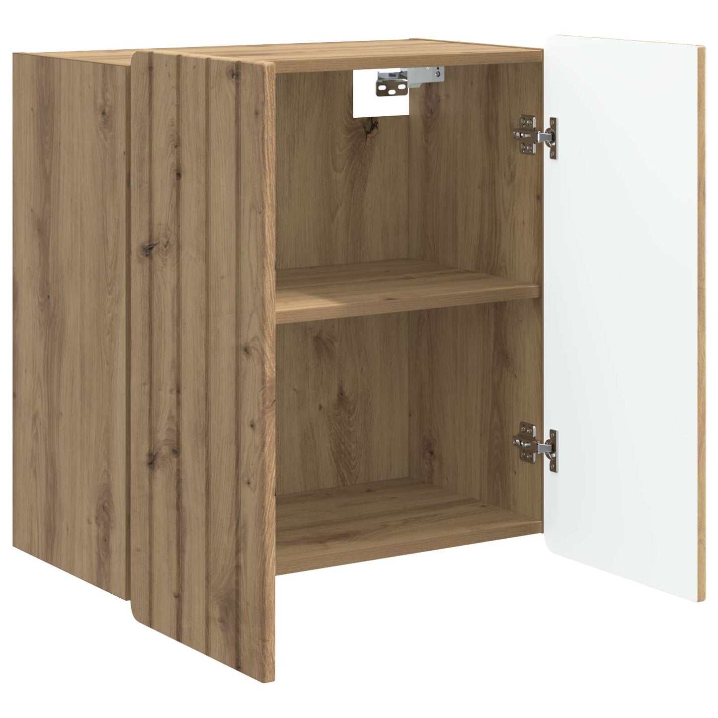 Vegghengt skap Artisan eik 59 x 31 x 64 cm Konstruert tre
