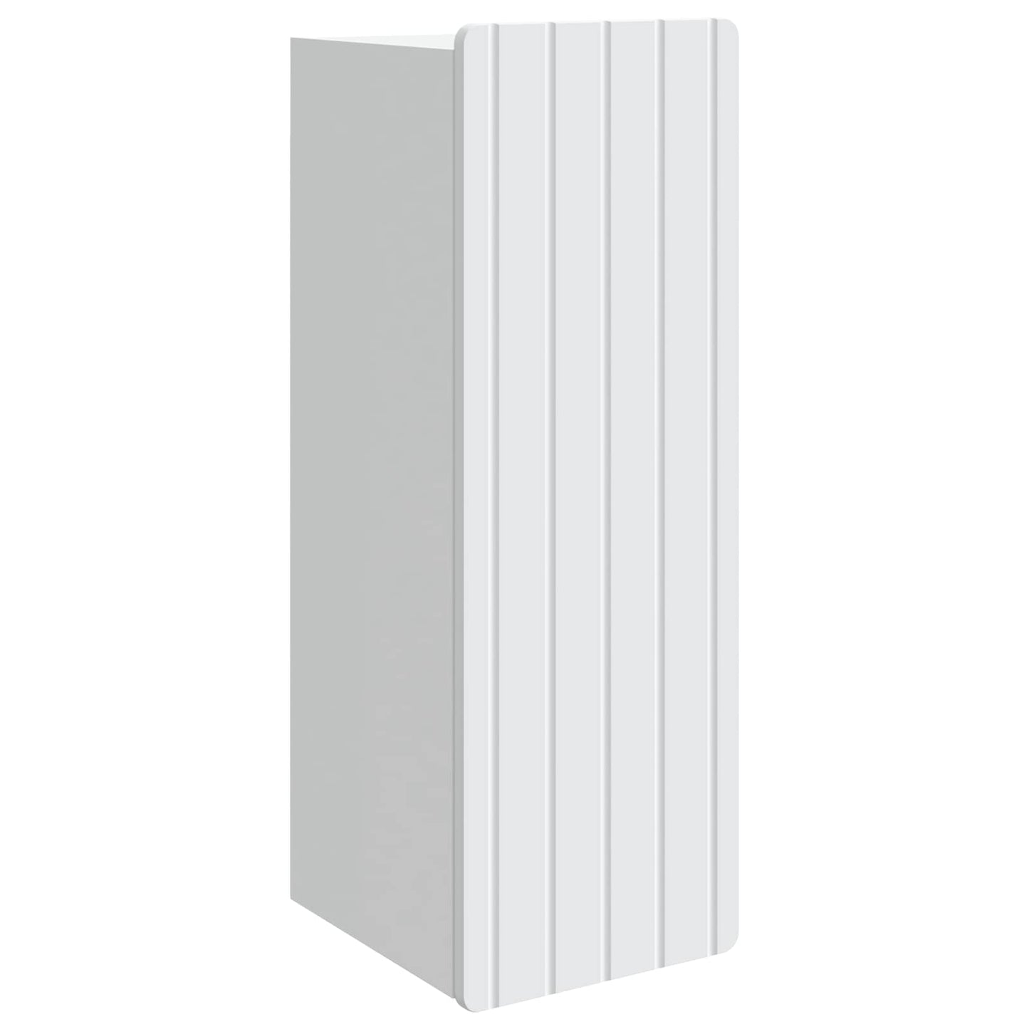 Vegghengt skap Hvit 33 x 34,5 x 94 cm Konstruert tre
