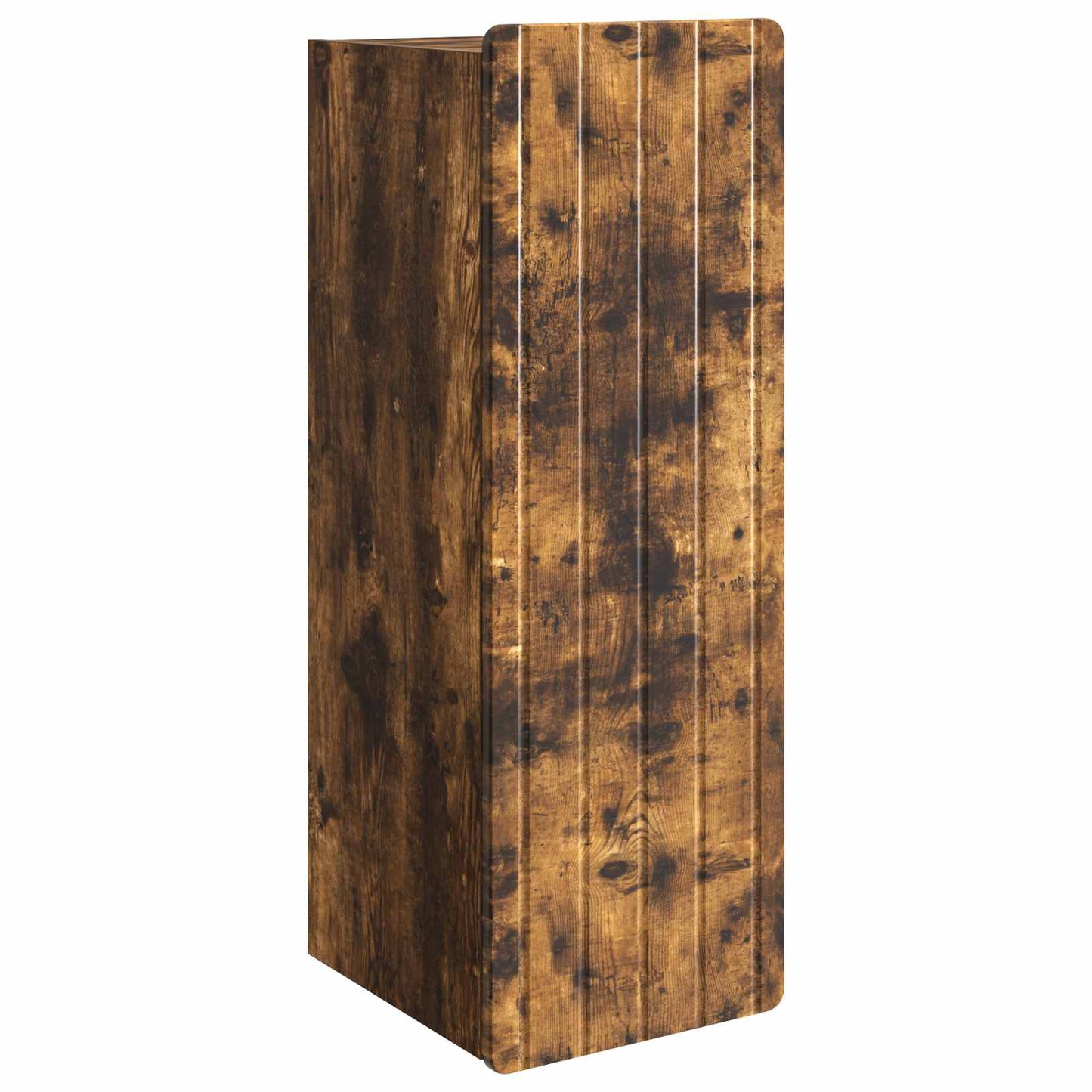 Vegghengt skap Røkt Eik 33 x 34,5 x 94 cm Konstruert tre