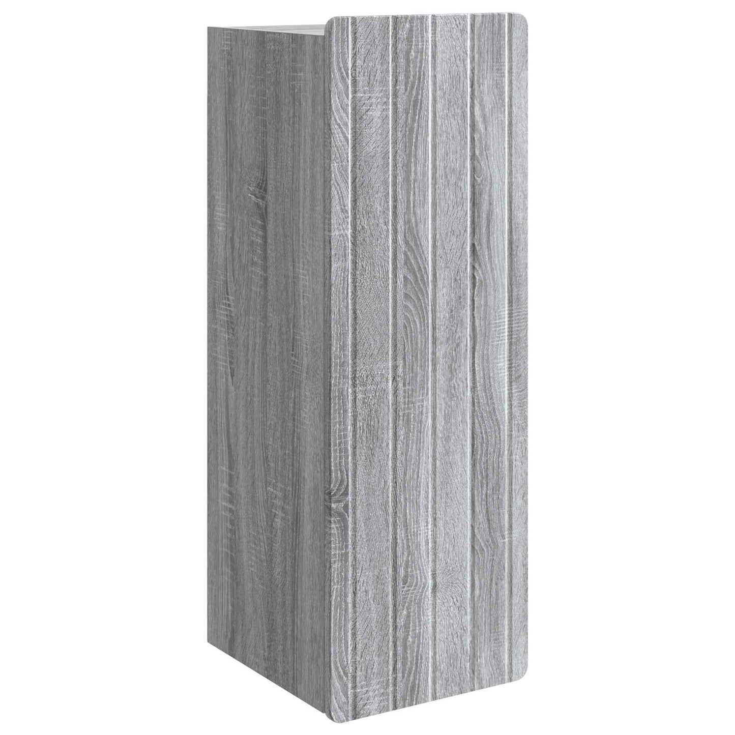 Vegghengt skap Grå Sonoma 33 x 34,5 x 94 cm Konstruert tre