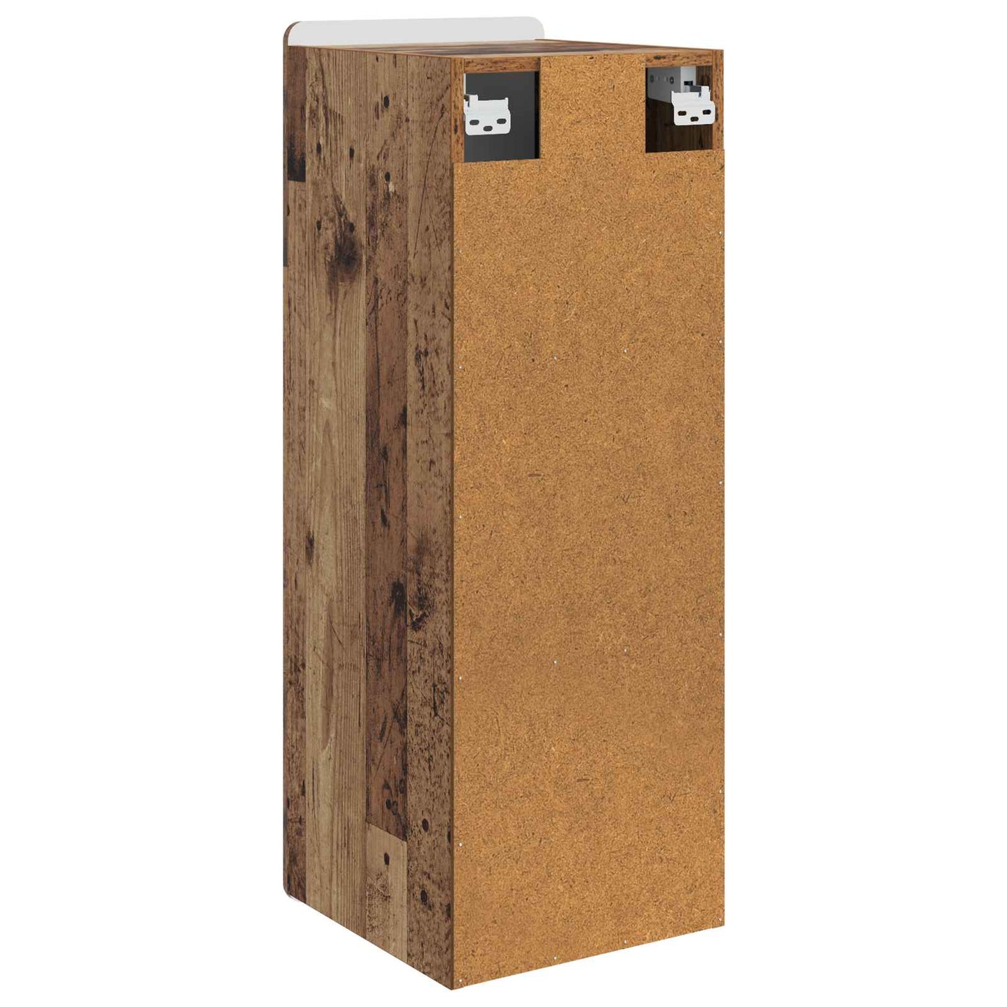 Vegghengt skap Gammelt tre 33 x 34,5 x 94 cm Konstruert tre