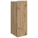Vegghengt skap 33 x 34,5 x 94 cm Konstruert tre Artisan eik