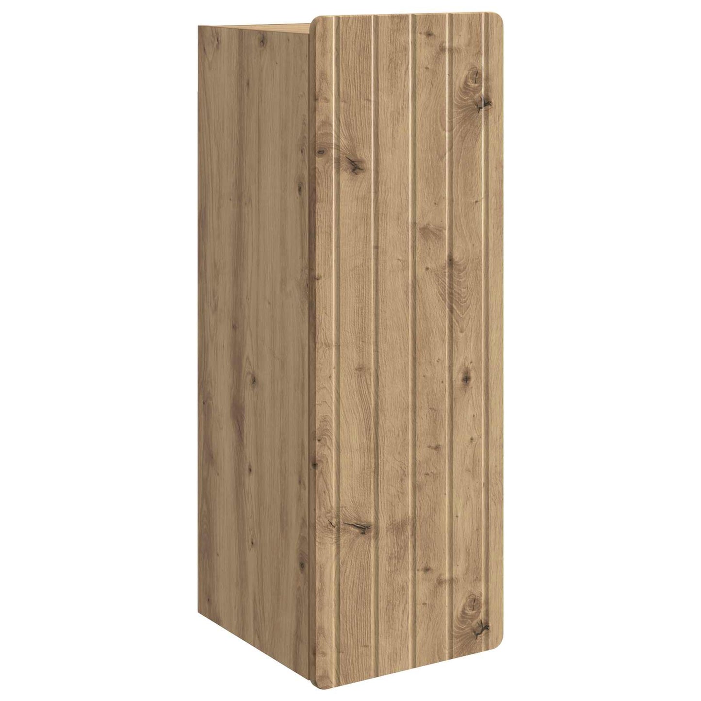 Vegghengt skap 33 x 34,5 x 94 cm Konstruert tre Artisan eik