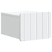 Vegghengt Nattbord Hvit 33 x 34,5 x 24 cm Konstruert tre