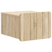 Vegghengt Nattbord Sonoma eik 33 x 34,5 x 24 cm Konstruert tre