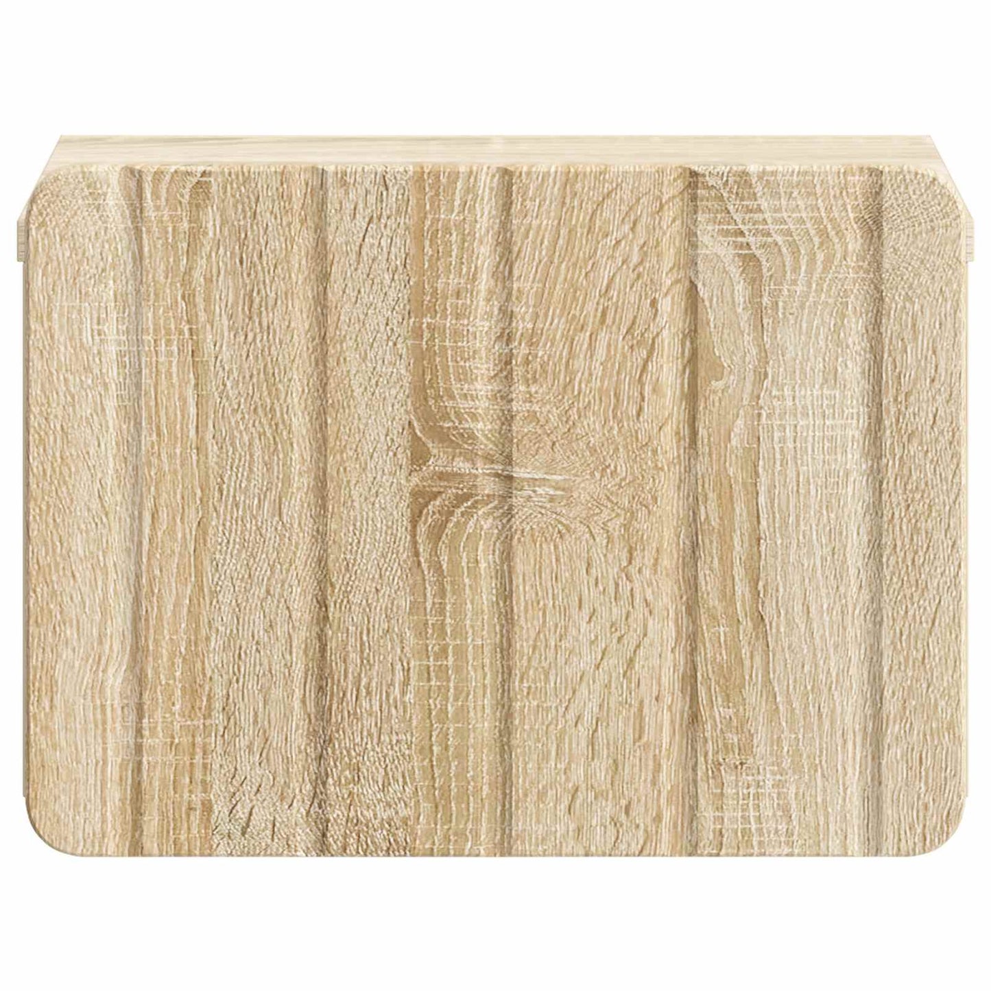 Vegghengt Nattbord Sonoma eik 33 x 34,5 x 24 cm Konstruert tre