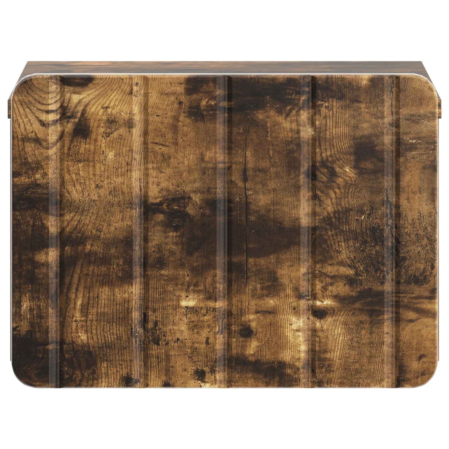Vegghengt Nattbord Røkt Eik 33 x 34,5 x 24 cm Konstruert tre