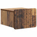 Vegghengt Nattbord Gammelt tre 33 x 34,5 x 24 cm Konstruert tre