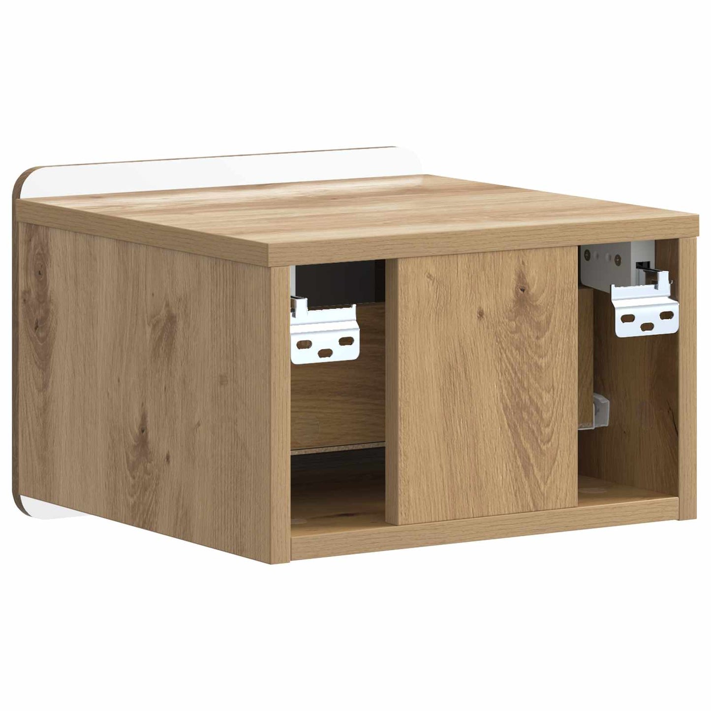 Vegghengt Nattbord Artisan eik 33 x 34,5 x 24 cm Konstruert tre