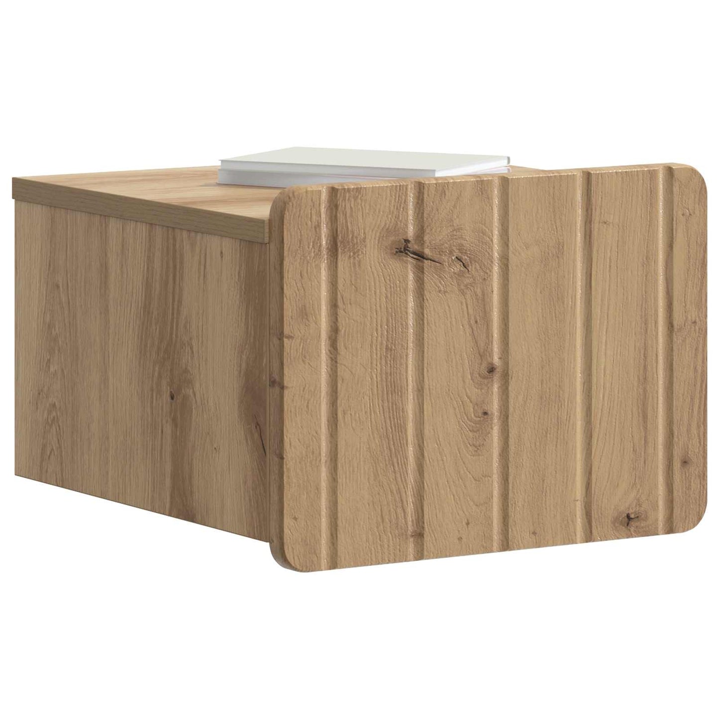 Vegghengt Nattbord 2 stk. Artisan eik 33 x 34,5 x 24 cm