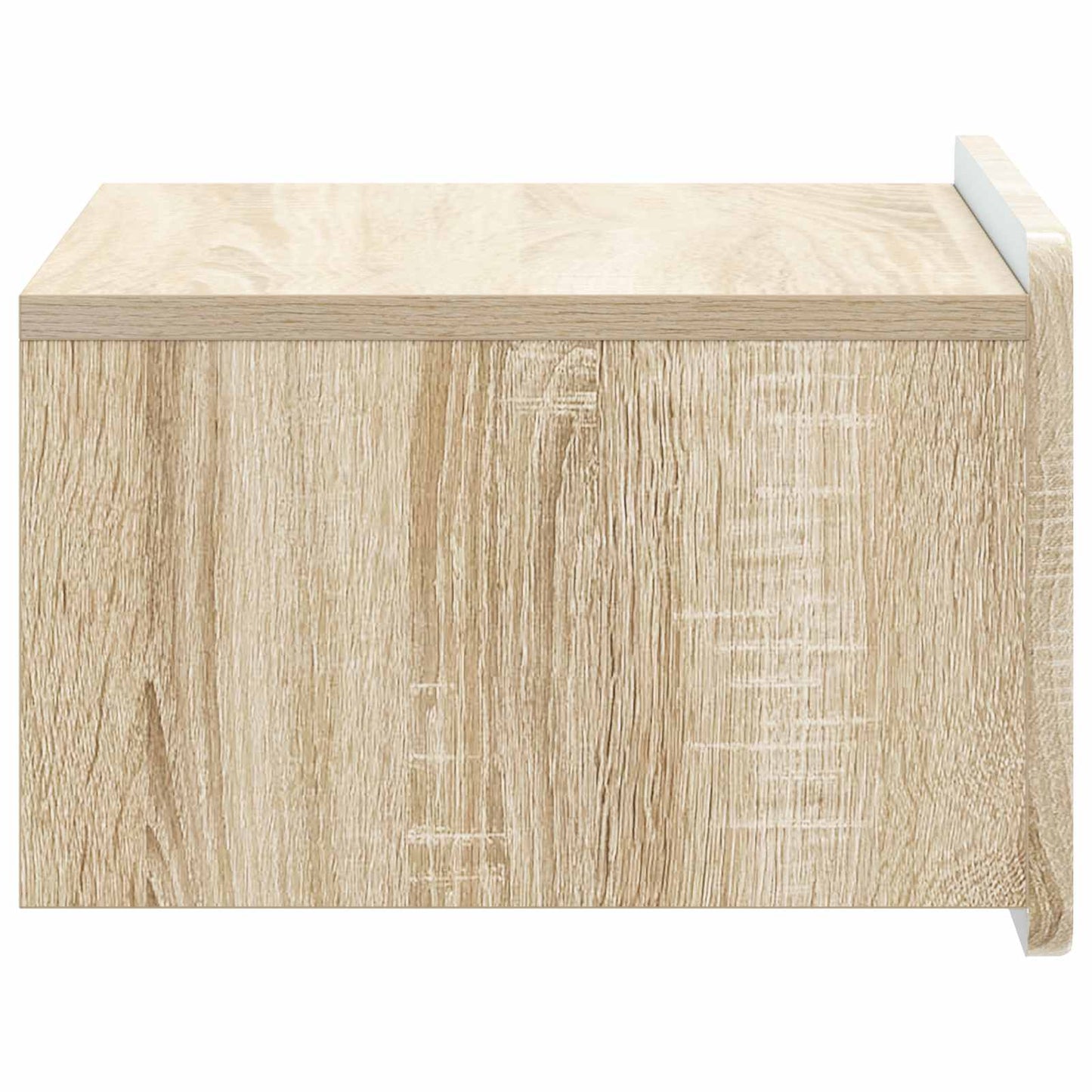Vegghengt Nattbord Sonoma eik 49 x 34,5 x 24 cm Konstruert tre