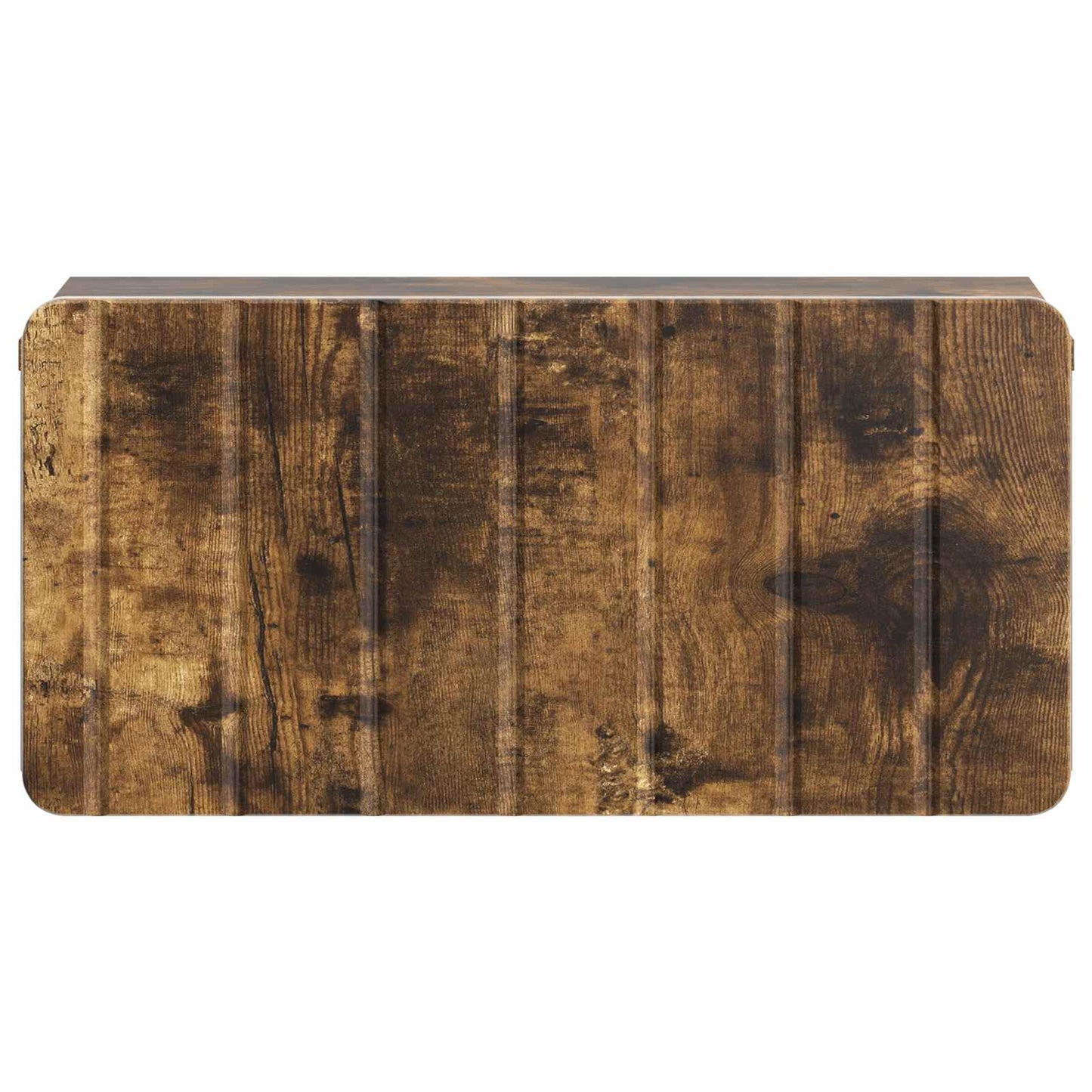 Vegghengt Nattbord Røkt Eik 49 x 34,5 x 24 cm Konstruert tre
