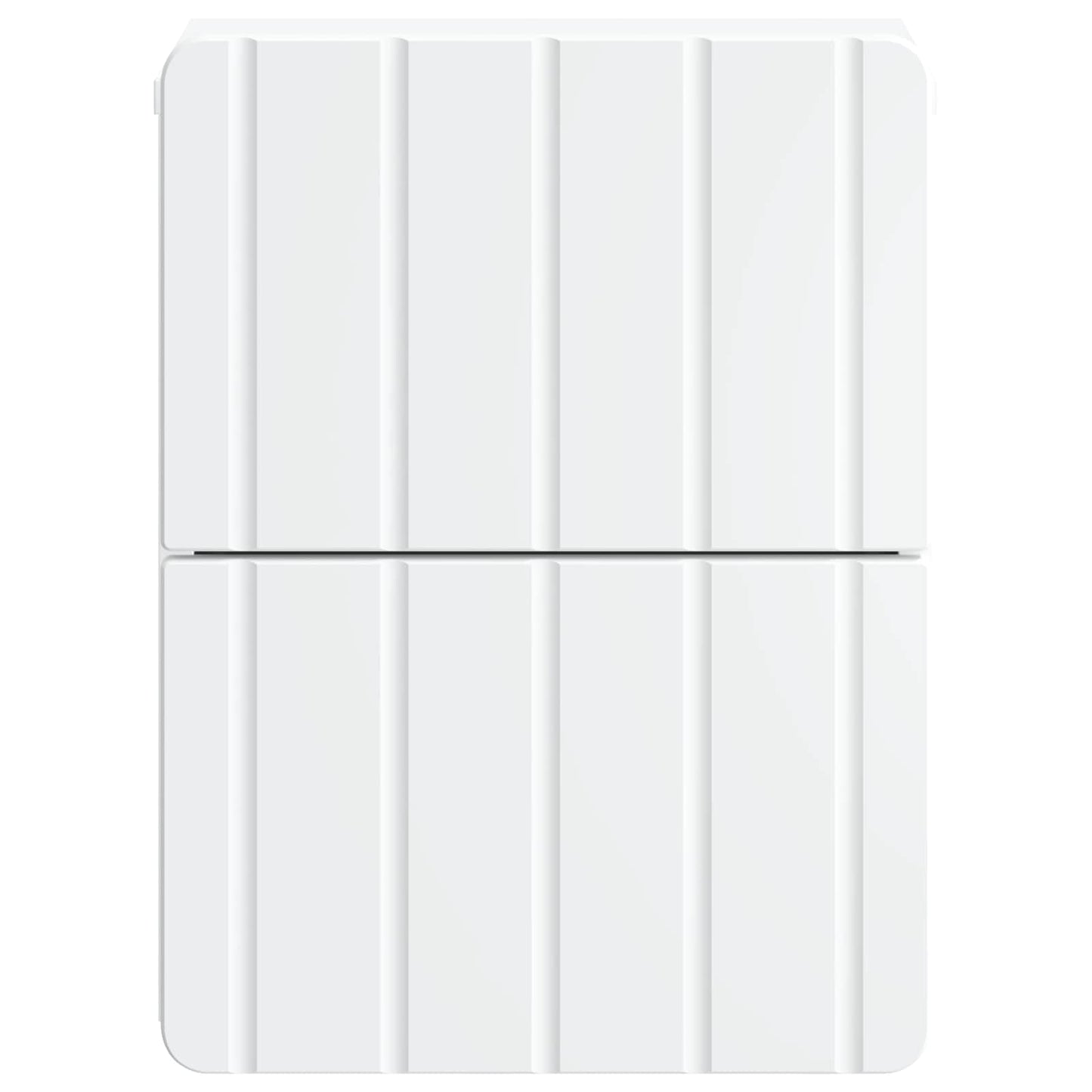 Vegghengt Nattbord Hvit 33 x 34,5 x 43 cm Konstruert tre