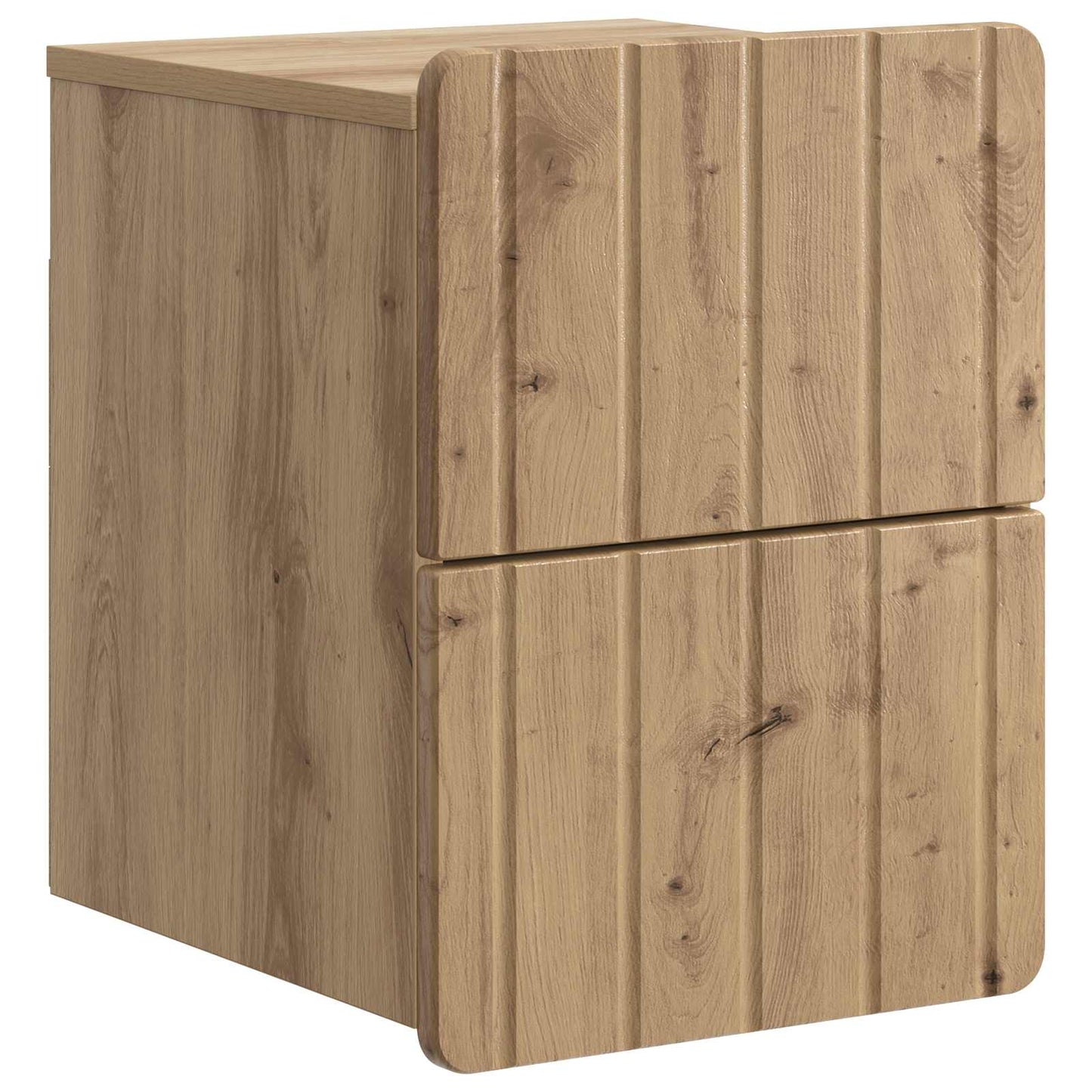 Vegghengt Nattbord Artisan eik 33 x 34,5 x 43 cm Konstruert tre