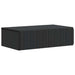 Vegghengt Sidebord Svart 59 x 34,5 x 17 cm Konstruert tre
