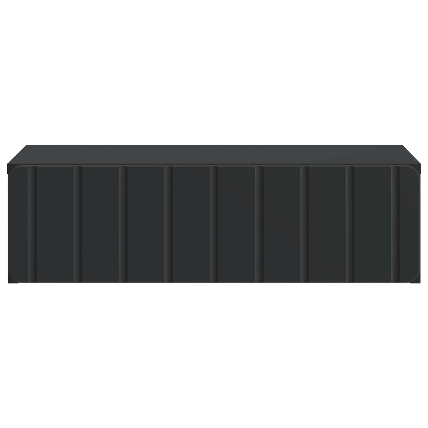 Vegghengt Sidebord Svart 59 x 34,5 x 17 cm Konstruert tre