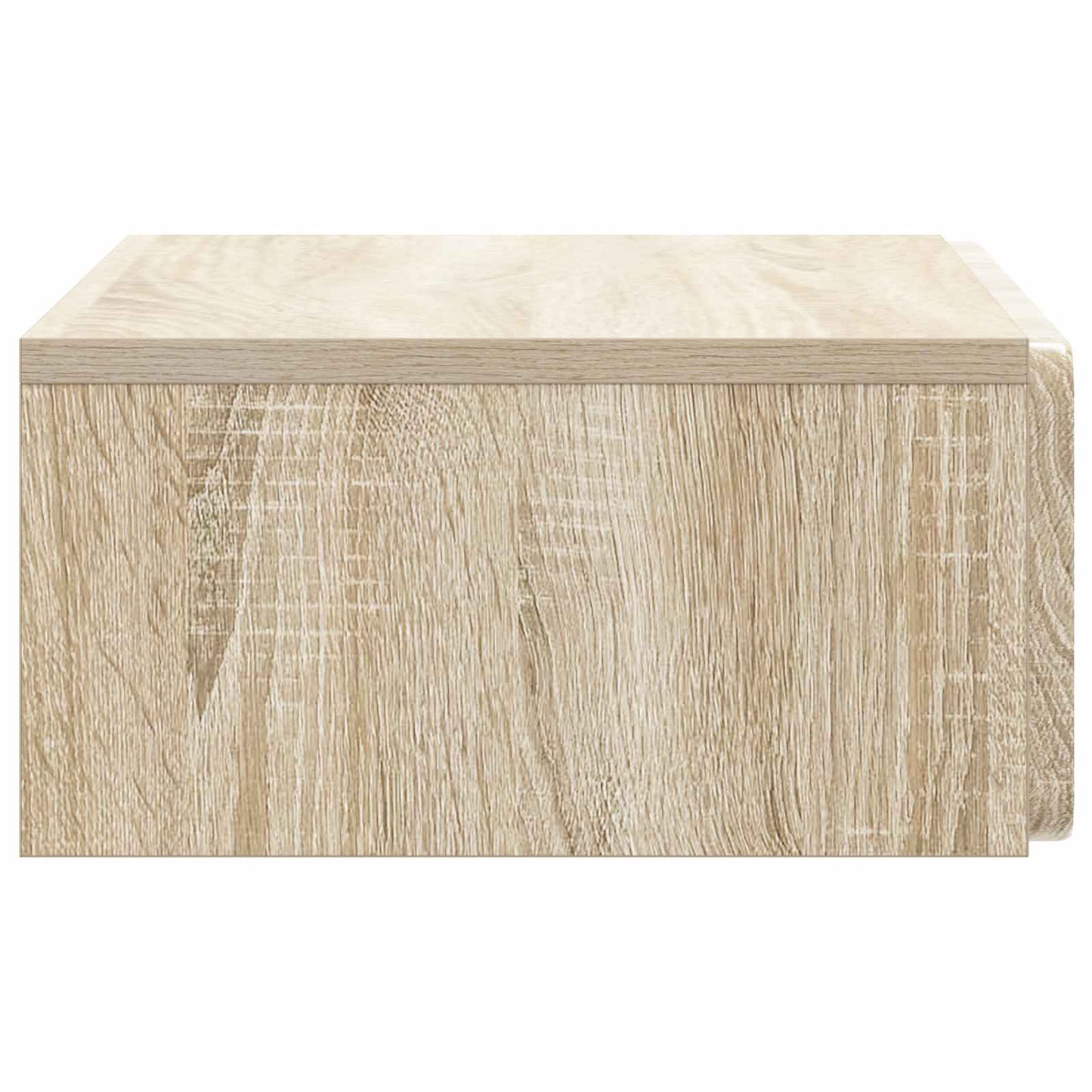 Vegghengt Sidebord Sonoma eik 59 x 34,5 x 17 cm Konstruert tre