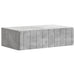 Vegghengt Sidebord Betonggrå 59 x 34,5 x 17 cm Konstruert tre