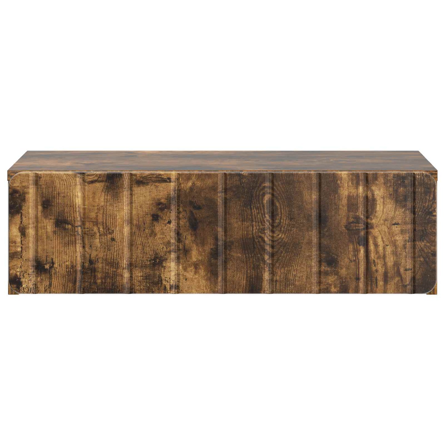 Vegghengt Sidebord Røkt Eik 59 x 34,5 x 17 cm Konstruert tre