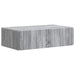 Vegghengt Sidebord Grå sonoma 59 x 34,5 x 17 cm Konstruert tre
