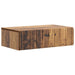 Vegghengt Sidebord Gammelt tre 59 x 34,5 x 17 cm Konstruert tre