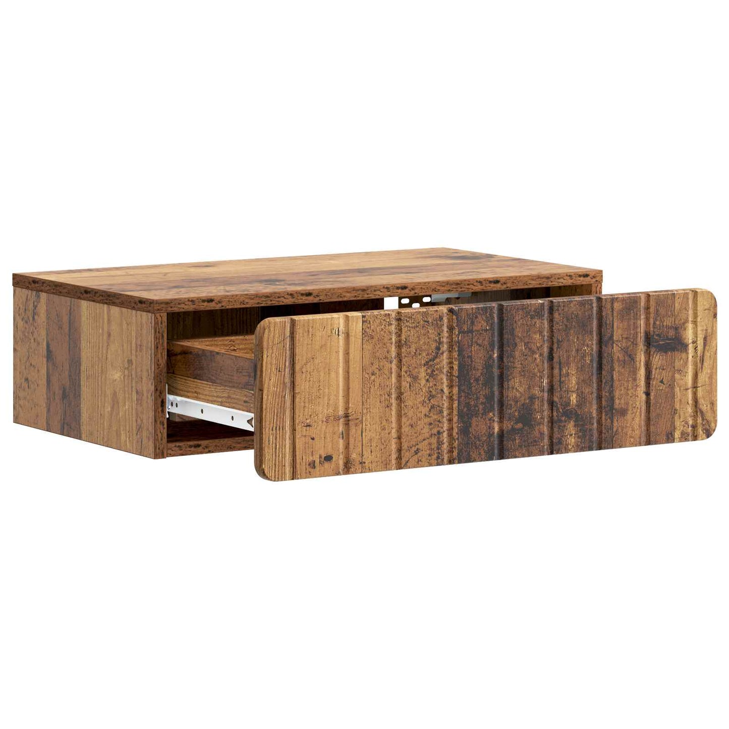 Vegghengt Sidebord Gammelt tre 59 x 34,5 x 17 cm Konstruert tre
