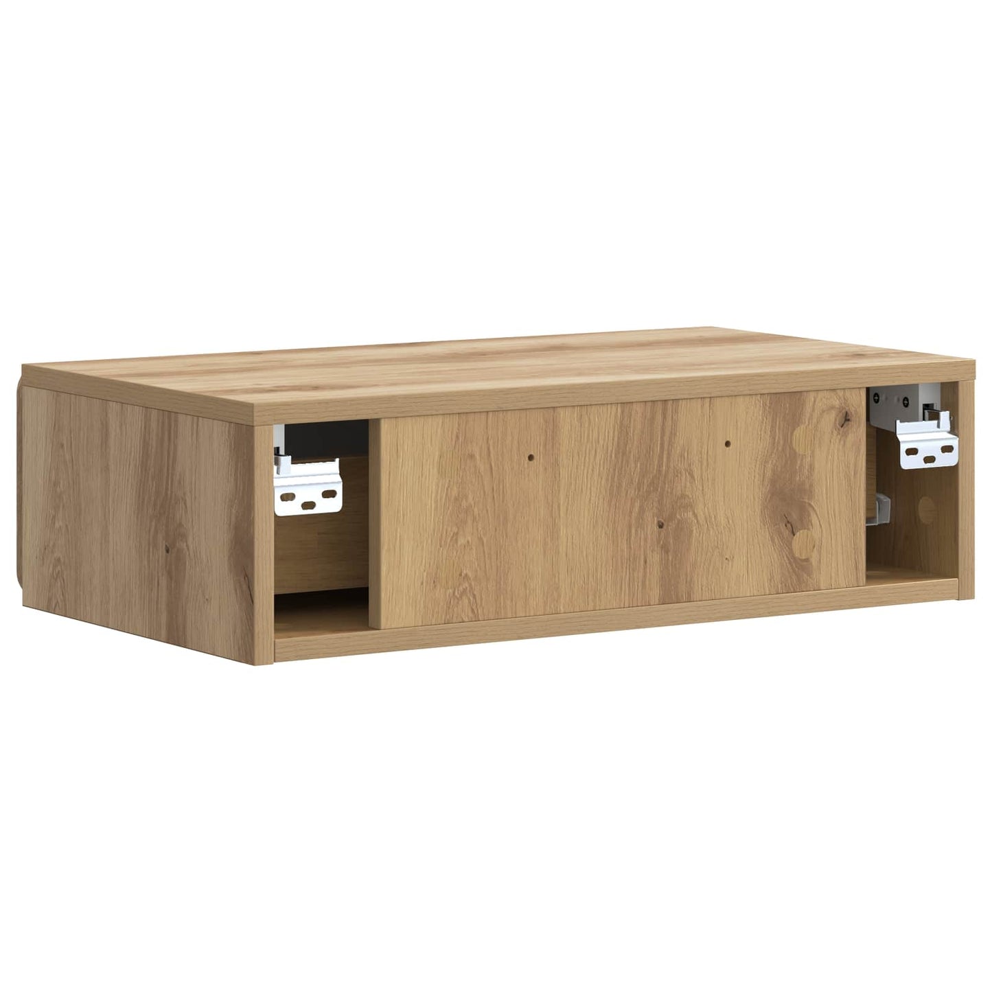 Vegghengt Sidebord 59 x 34,5 x 17 cm Konstruert tre Artisan eik