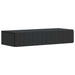 Vegghengt Sidebord Svart 87,5 x 34,5 x 17 cm Konstruert tre