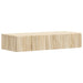 Vegghengt Sidebord Sonoma eik 87,5 x 34,5 x 17 cm