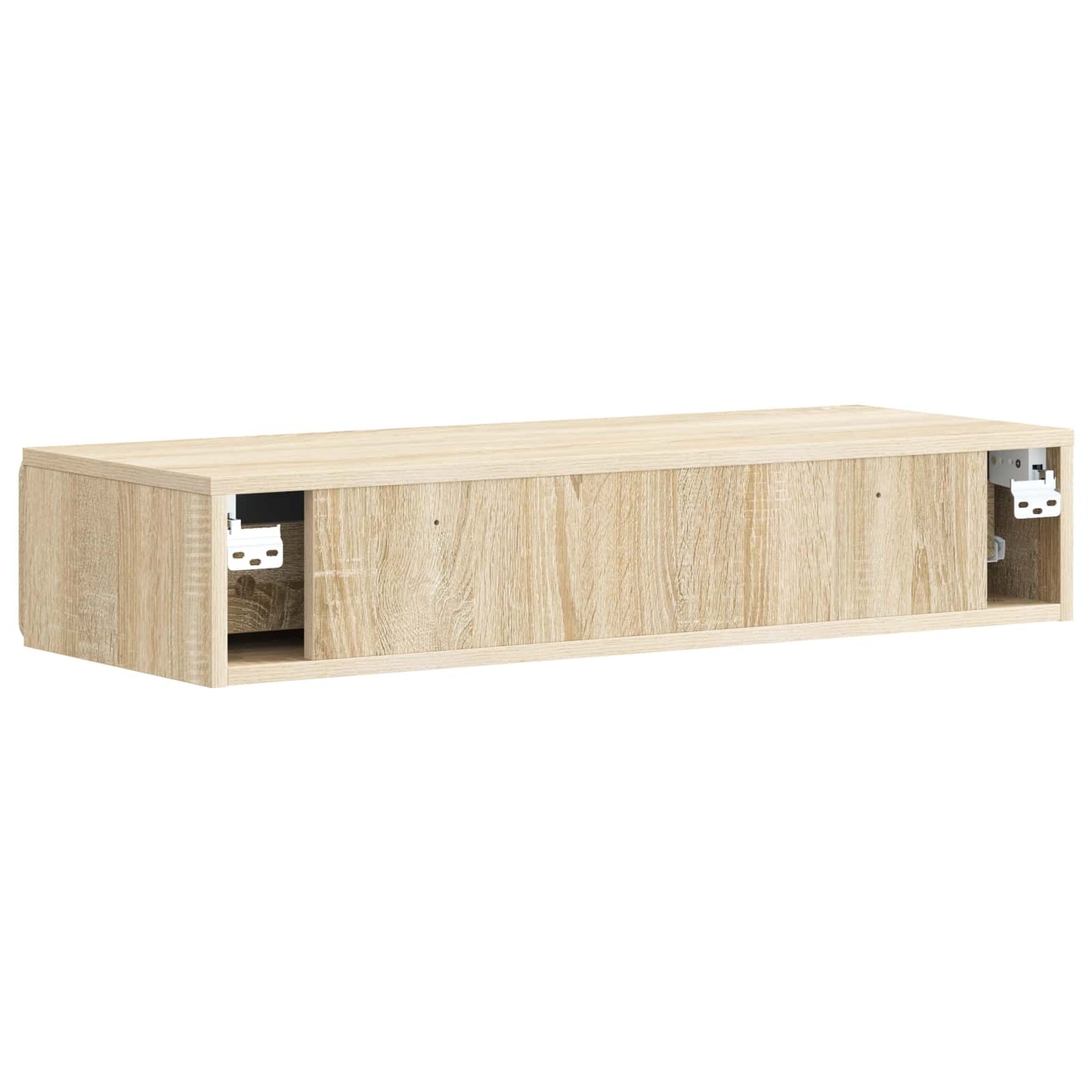 Vegghengt Sidebord Sonoma eik 87,5 x 34,5 x 17 cm