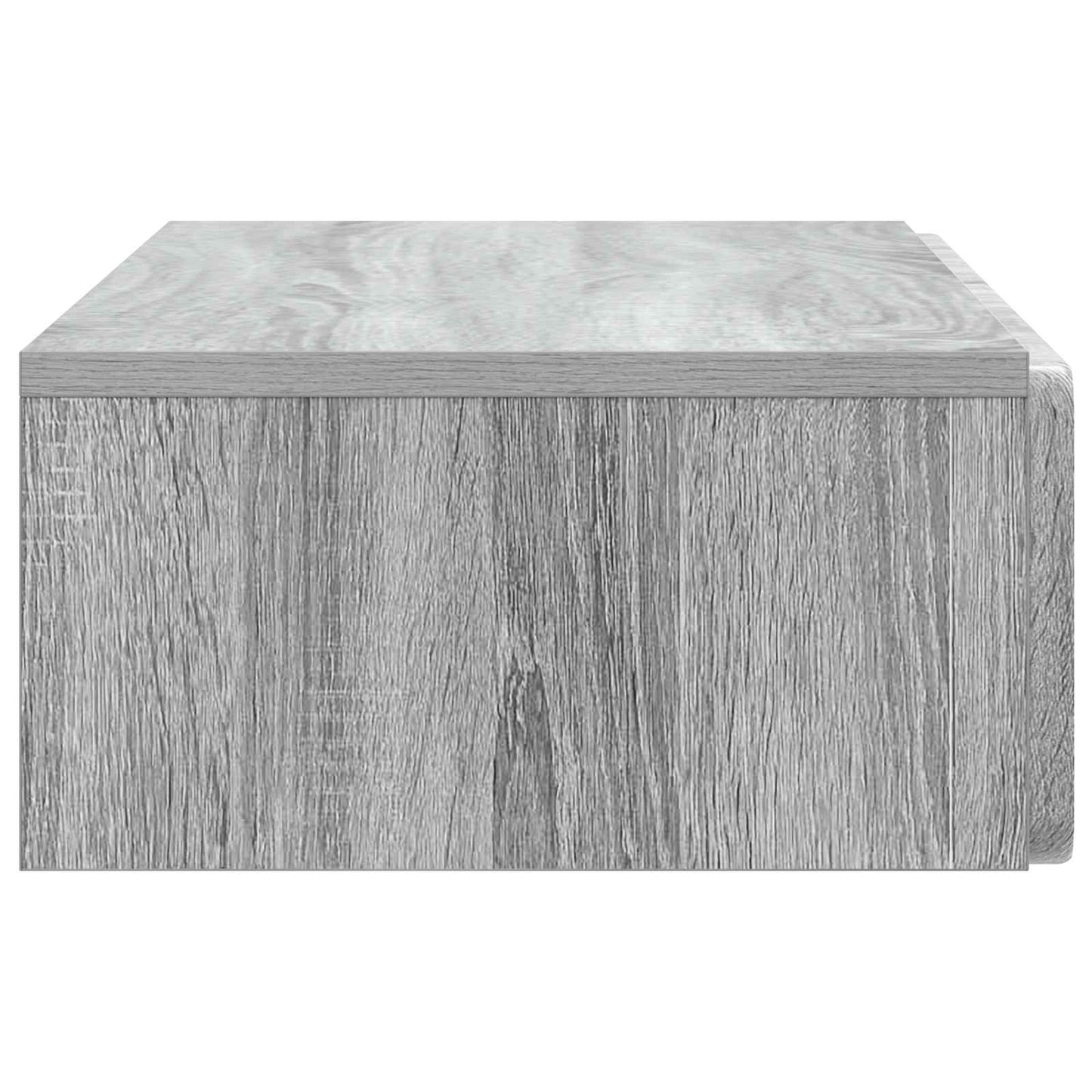 Vegghengt Sidebord Grå sonoma 87,5 x 34,5 x 17 cm