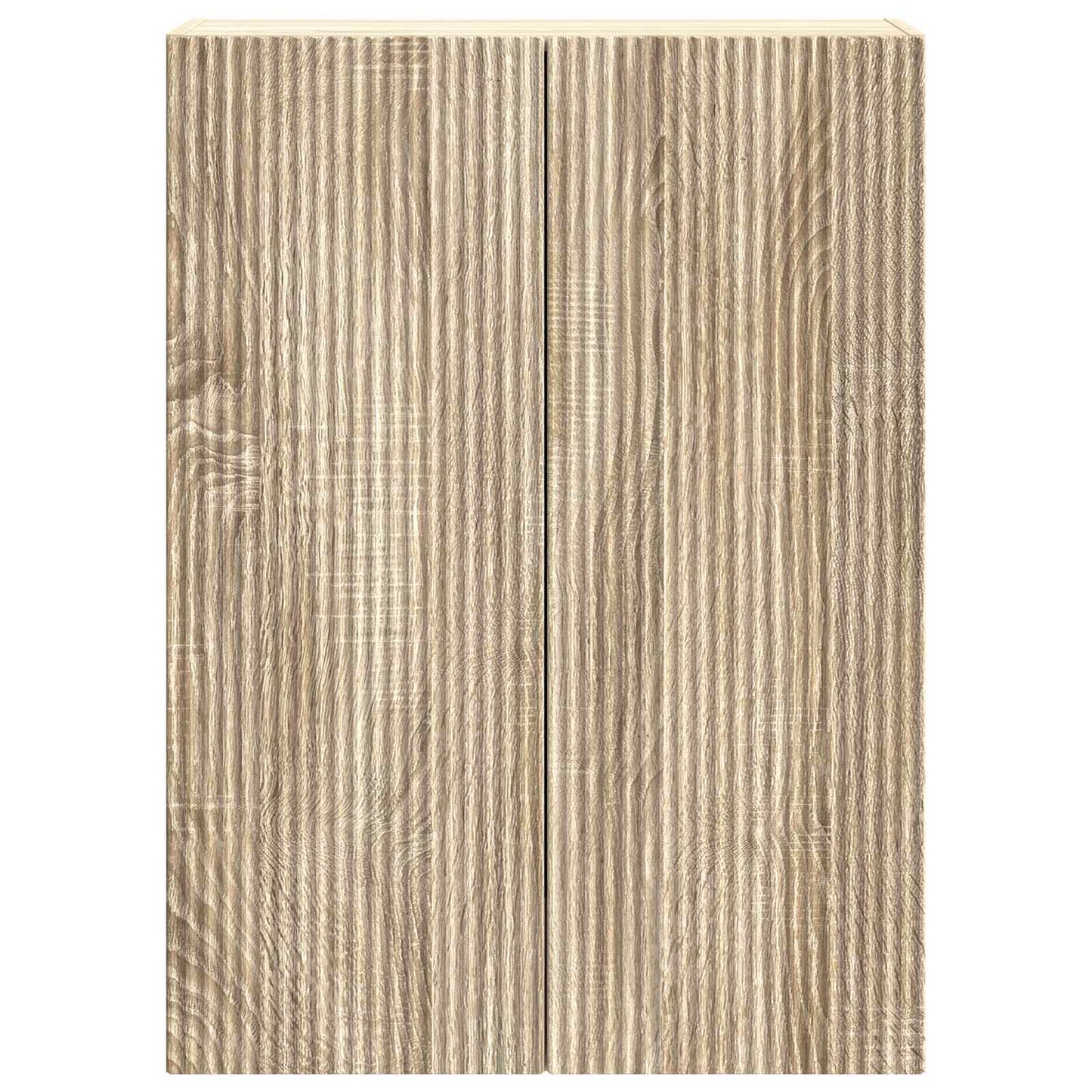 Vegghengt skap Sonoma eik 66 x 34,5 x 90 cm Konstruert tre