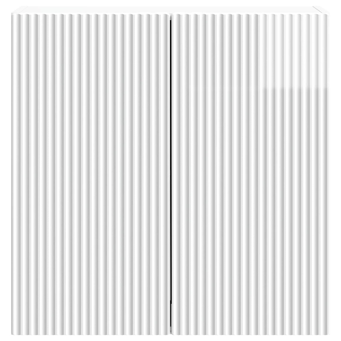 Vegghengt skap Høgglans hvit 59 x 31 x 60 cm Konstruert tre
