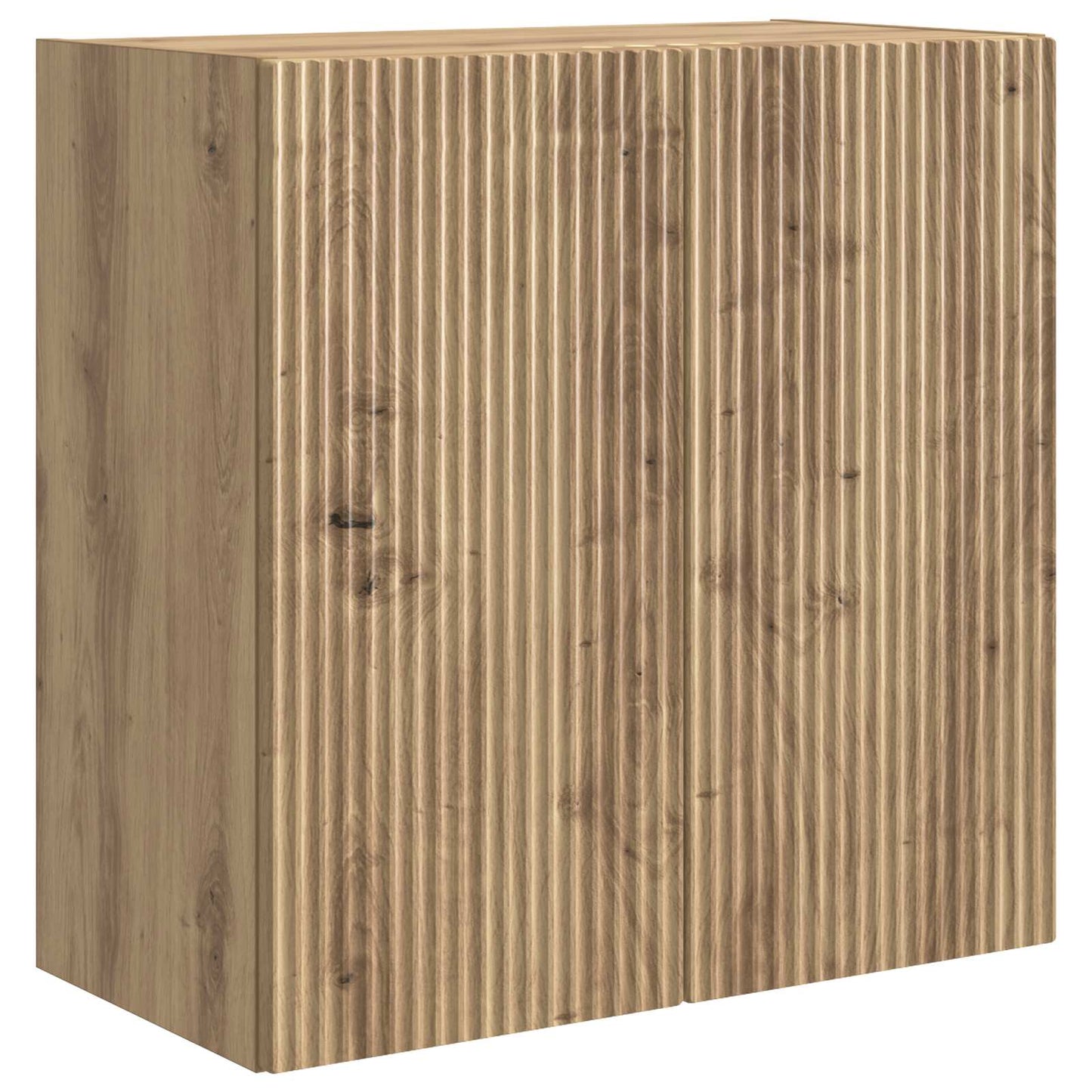 Vegghengt skap 59 x 31 x 60 cm Konstruert tre Artisan eik