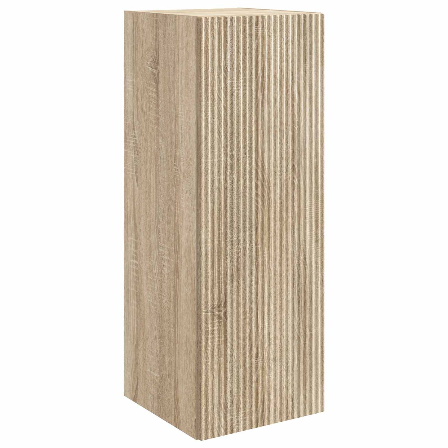 Vegghengt skap Sonoma eik 33 x 34,5 x 90 cm Konstruert tre