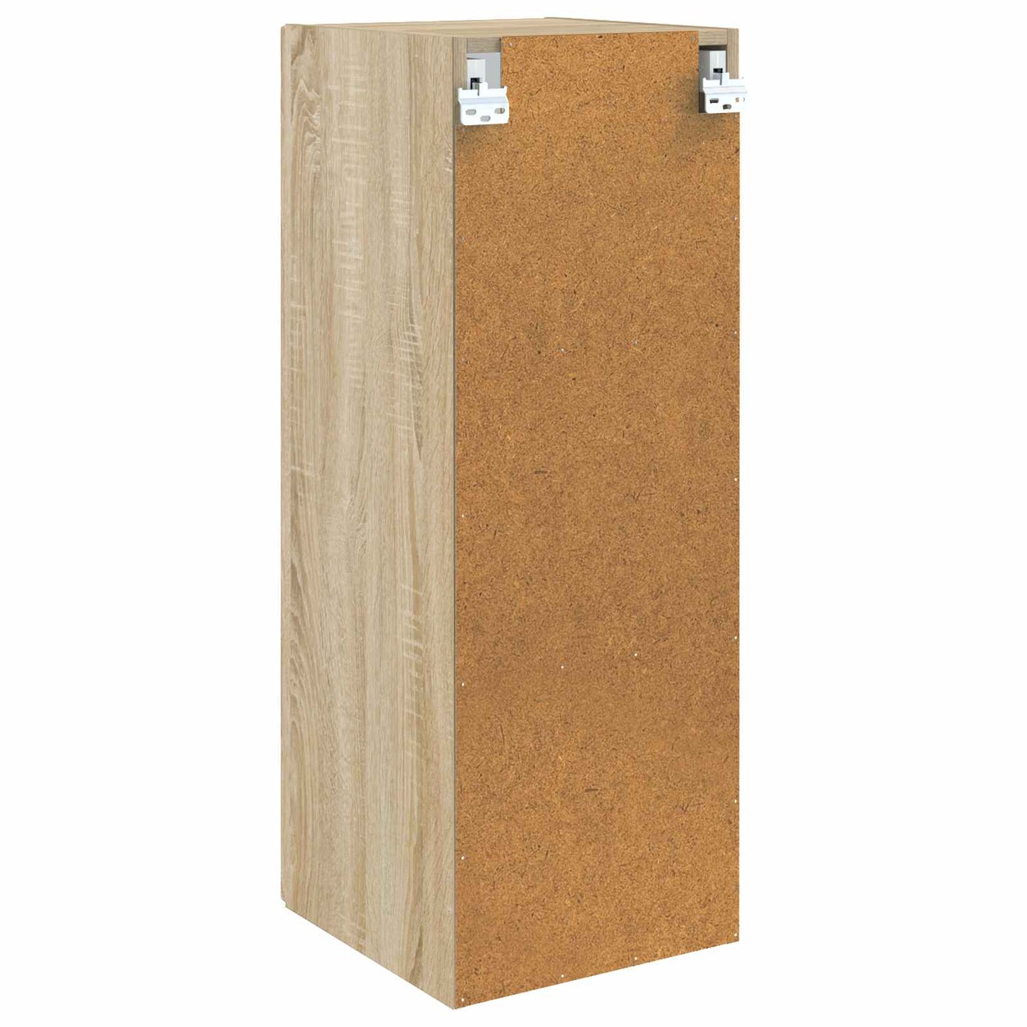 Vegghengt skap Sonoma eik 33 x 34,5 x 90 cm Konstruert tre