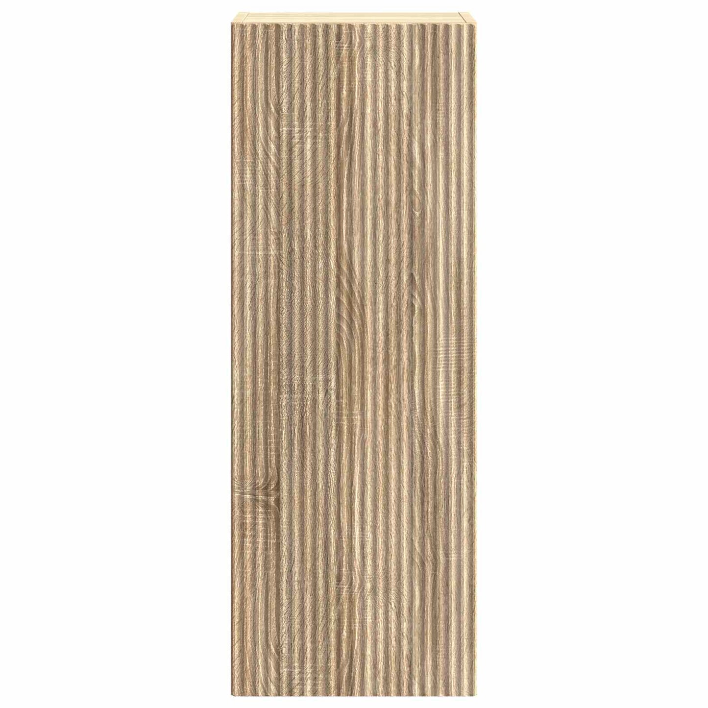 Vegghengt skap Sonoma eik 33 x 34,5 x 90 cm Konstruert tre