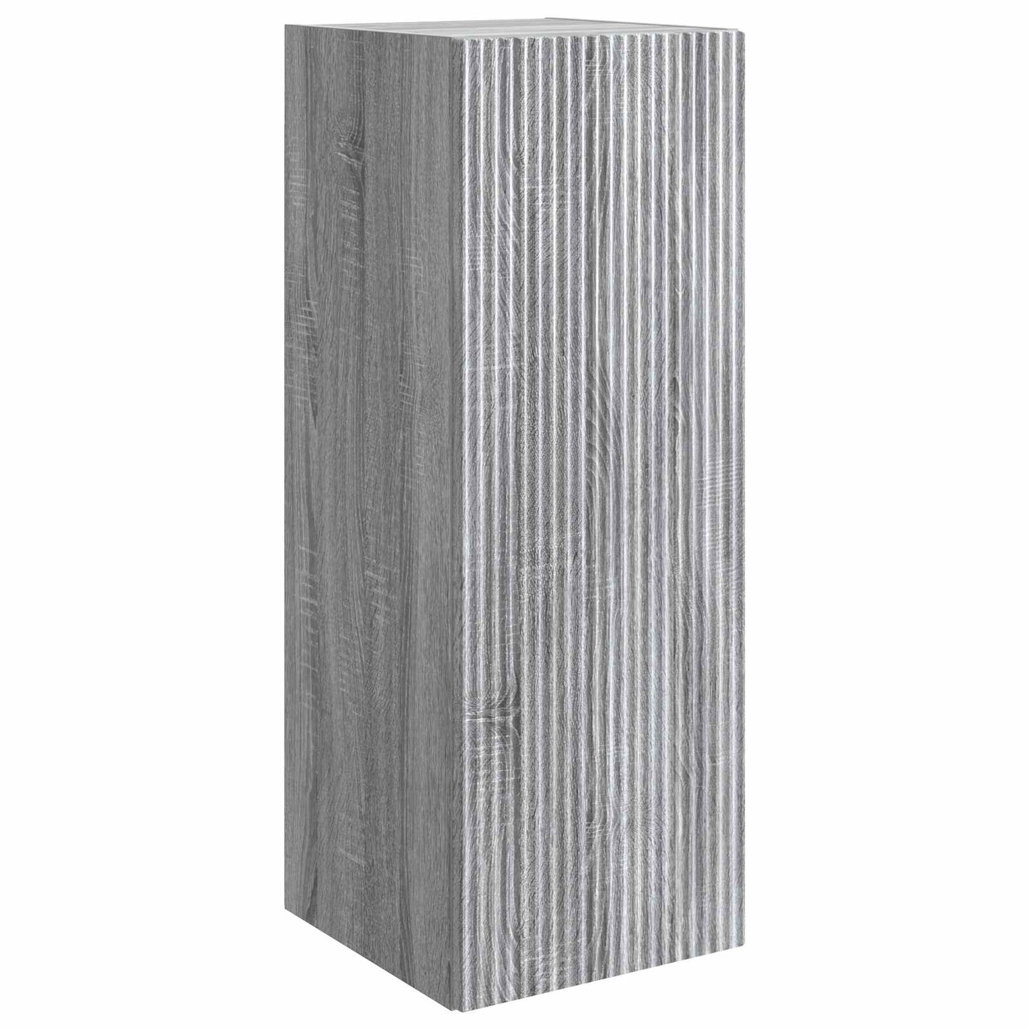 Vegghengt skap Grå Sonoma 33 x 34,5 x 90 cm Konstruert tre