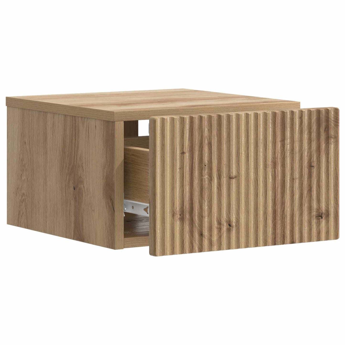 Vegghengt Nattbord Artisan eik 33 x 34,5 x 20 cm Konstruert tre