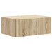 Vegghengt Nattbord Sonoma eik 49 x 34,5 x 20 cm Konstruert tre