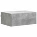 Vegghengt Nattbord Betonggrå 49 x 34,5 x 20 cm Konstruert tre