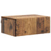 Vegghengt Nattbord Gammelt tre 49 x 34,5 x 20 cm Konstruert tre