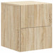 Vegghengt Nattbord Sonoma eik 33 x 34,5 x 40 cm Konstruert tre