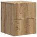 Vegghengt Nattbord Artisan eik 33 x 34,5 x 40 cm Konstruert tre