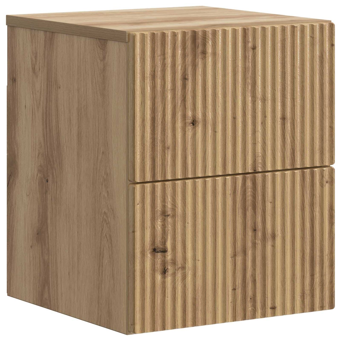 Vegghengt Nattbord 2 stk. Artisan eik 33 x 34,5 x 40 cm