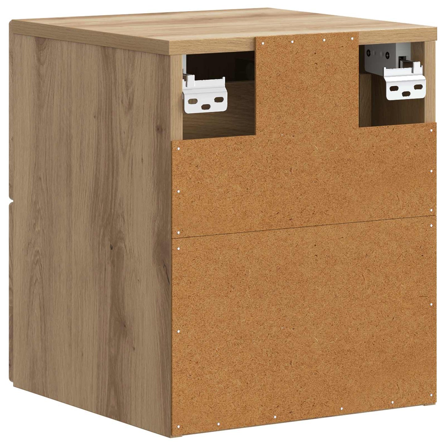 Vegghengt Nattbord 2 stk. Artisan eik 33 x 34,5 x 40 cm