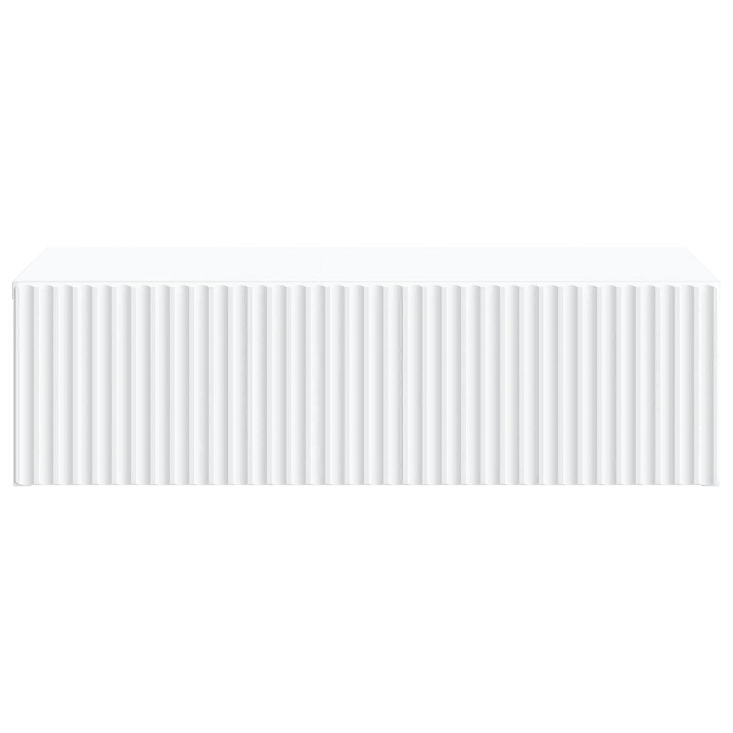 Vegghengt Sidebord Hvit 59 x 34,5 x 17 cm Konstruert tre