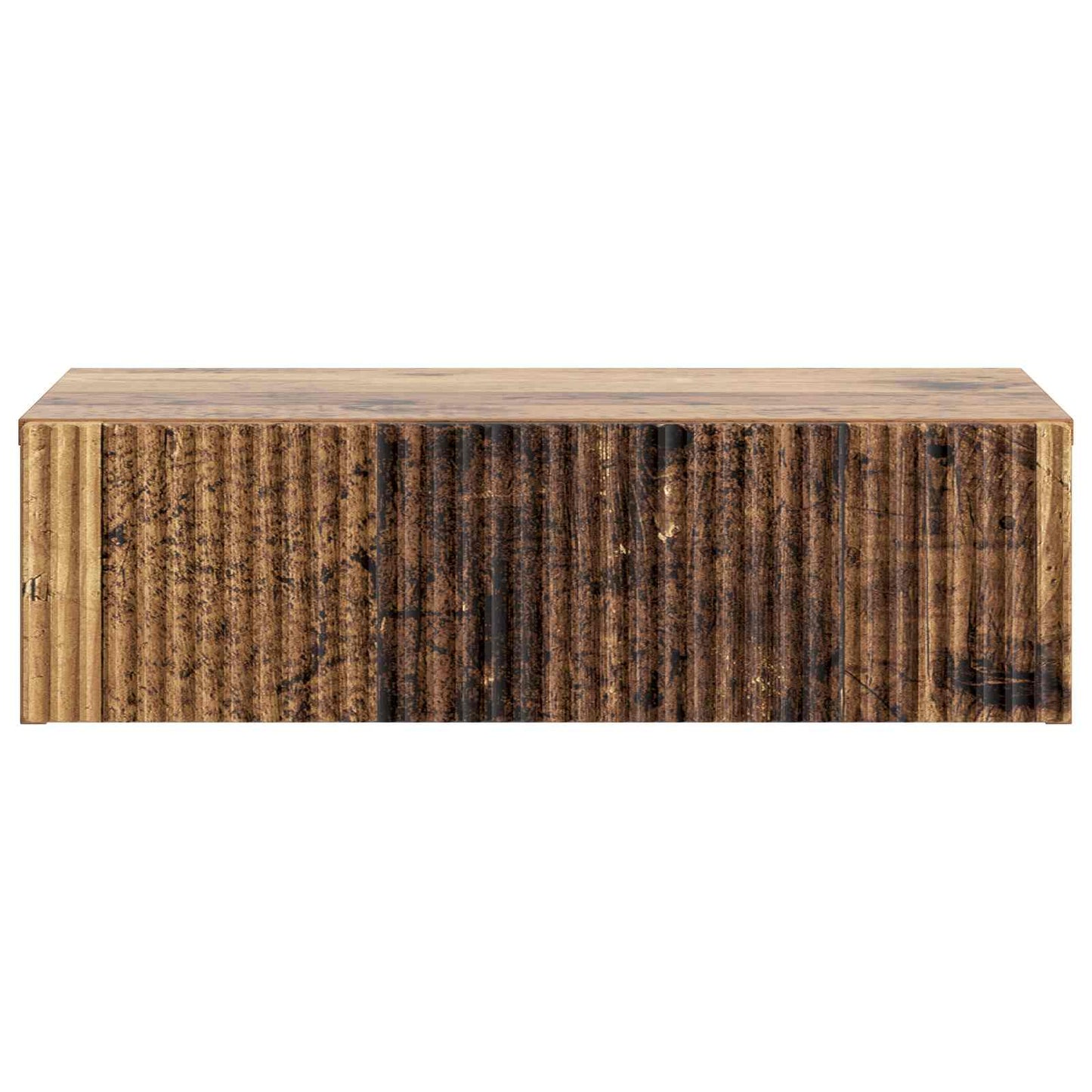 Vegghengt Sidebord Gammelt tre 59 x 34,5 x 17 cm Konstruert tre