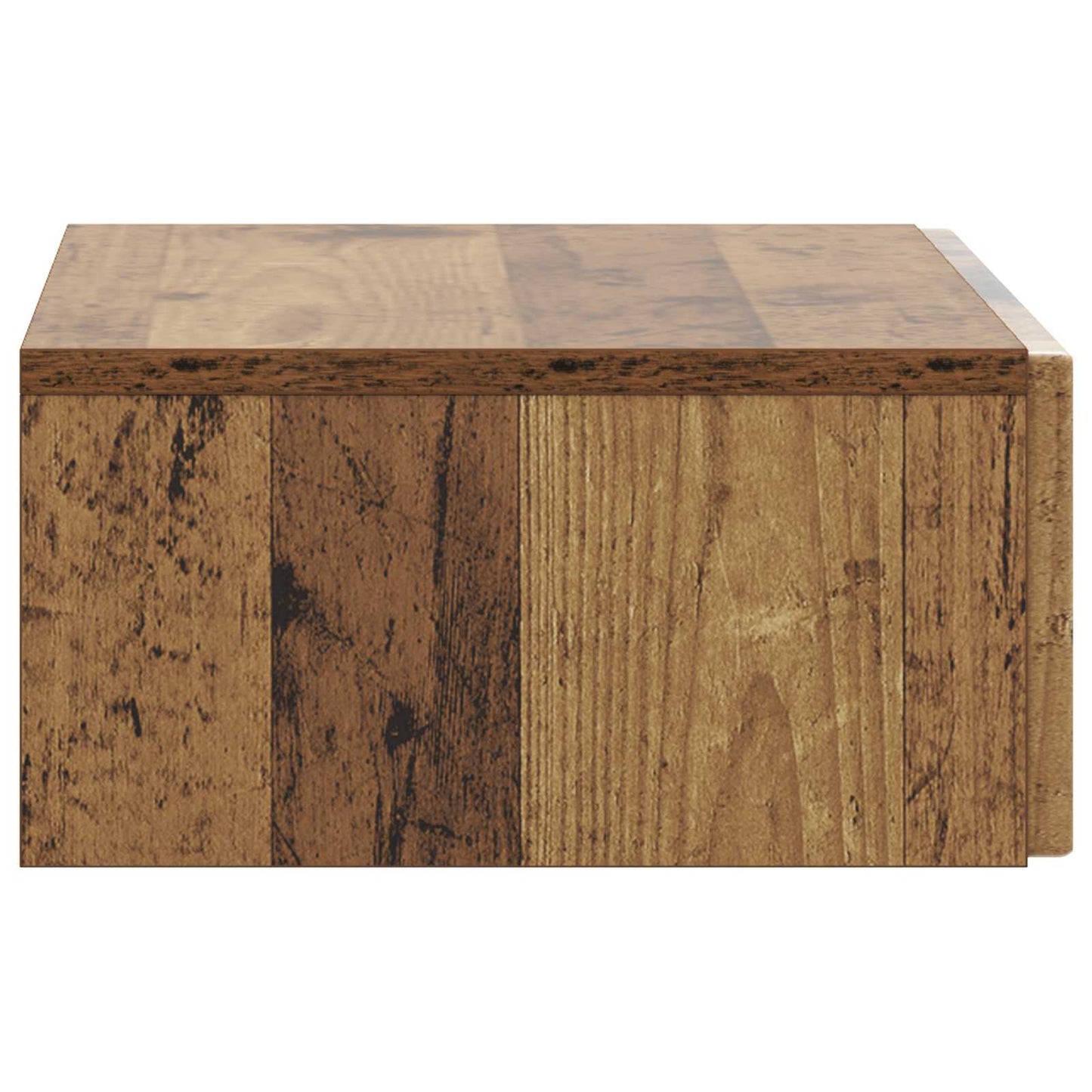 Vegghengt Sidebord Gammelt tre 59 x 34,5 x 17 cm Konstruert tre